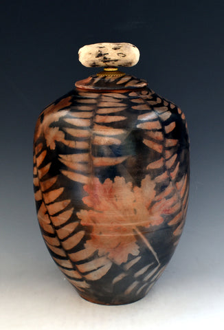 Winter Fossil Individual Size Urn