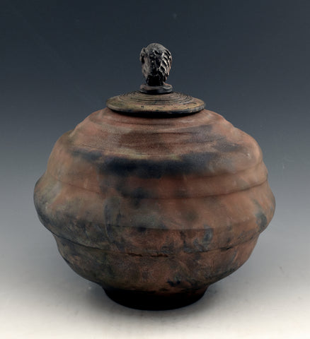 Endless Rhythm Raku Style Individual Style Urn