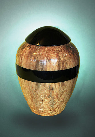 Handmade Maple Cremation Wooden Urn for Ashes